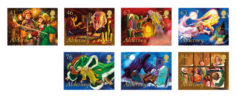 Set of 7 Stamps